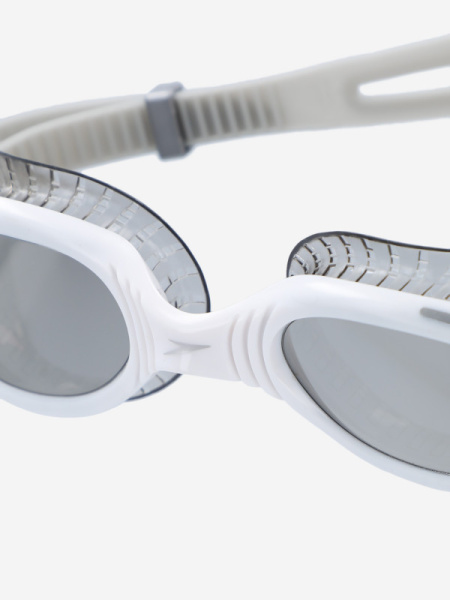Очки для плавания Speedo Futura Biofuse Flexiseal Dual Mirror (зеркальные; серый/белый/серебряный)